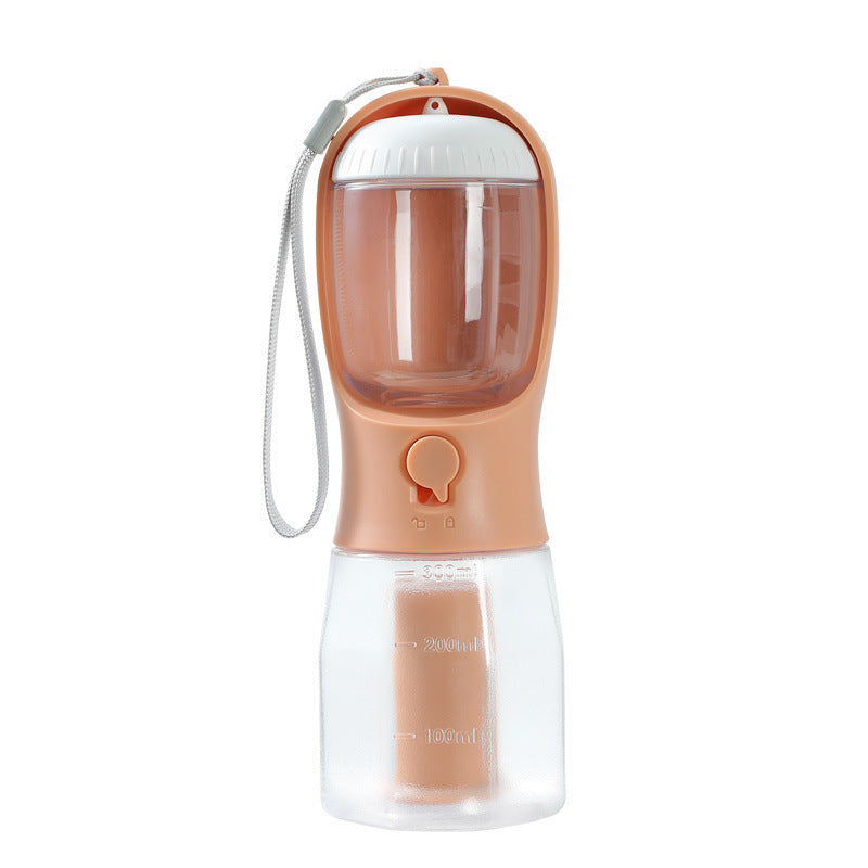 Three-in-one Portable pet bottle