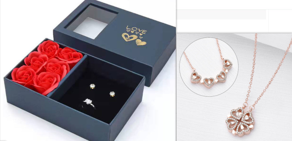 Magnetic Folding Heart Chain