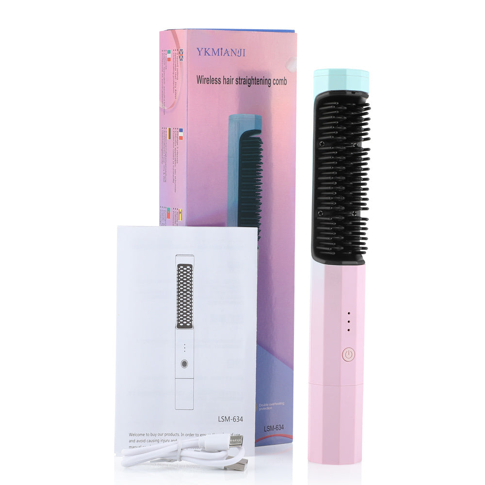 Wireless Hair Straightening Comb