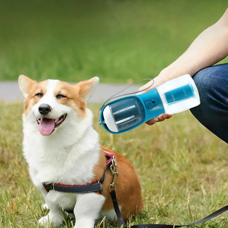 Three-in-one Portable pet bottle