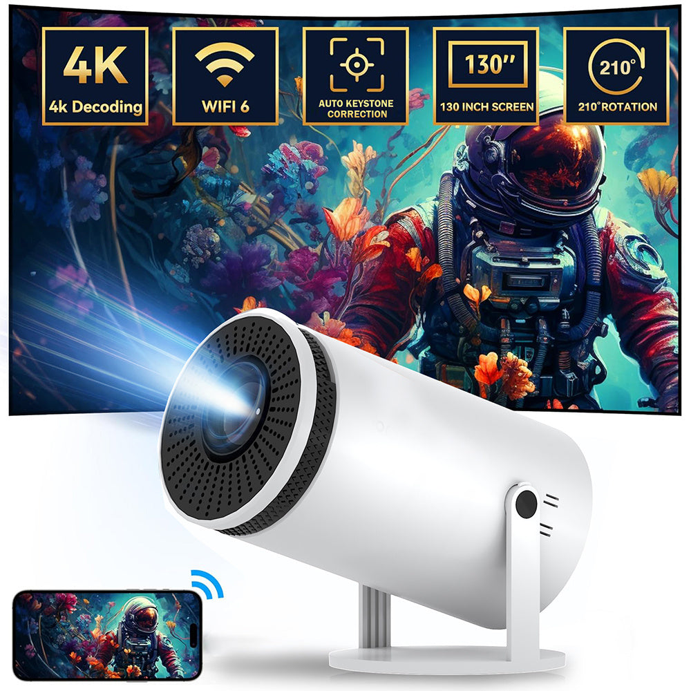 Mini Portable 4K Home Theater