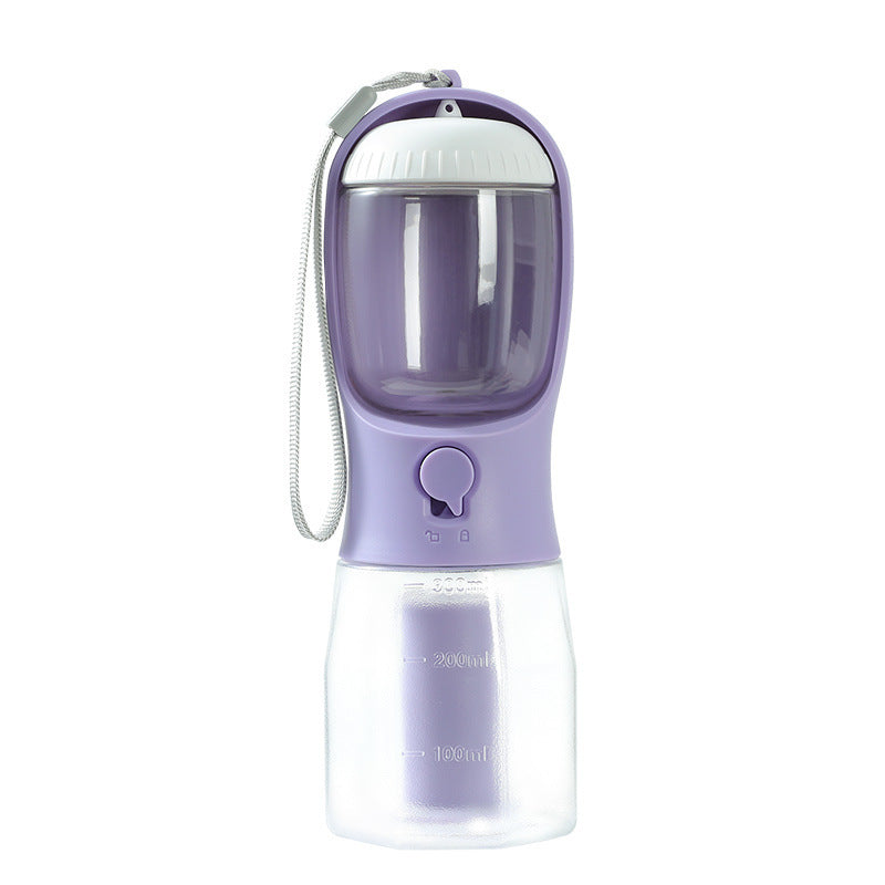 Three-in-one Portable pet bottle