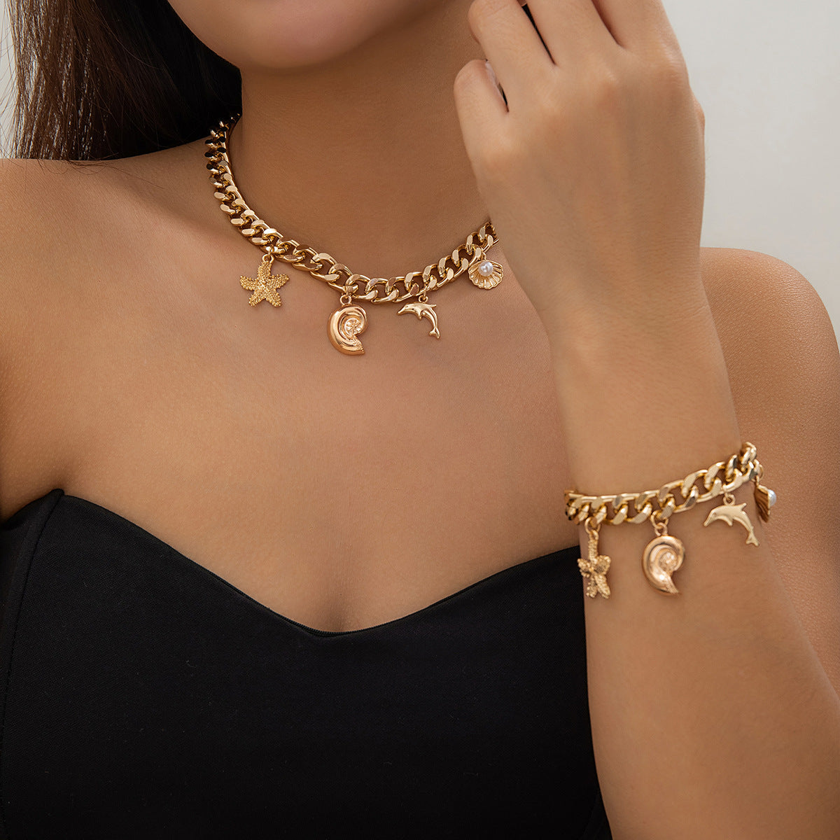 Creative Necklace & Bracelet Jewelry