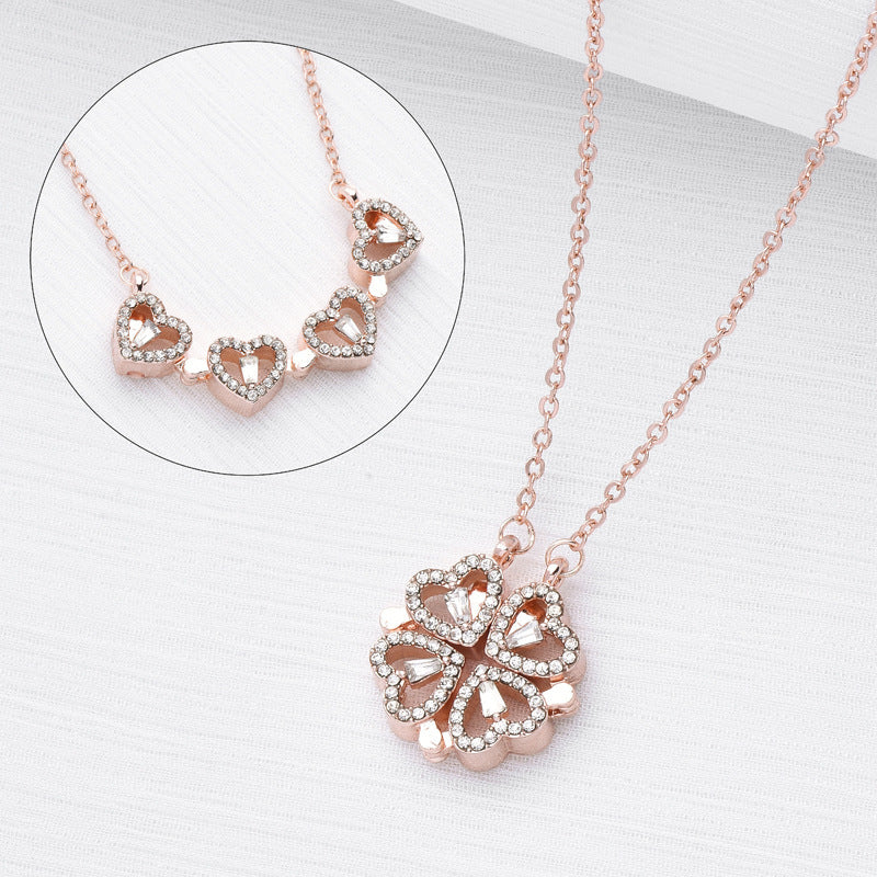 Magnetic Folding Heart Chain