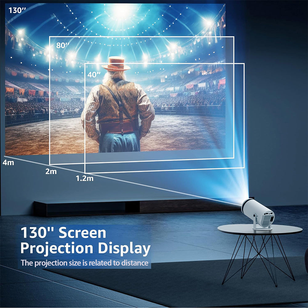Mini Portable 4K Home Theater