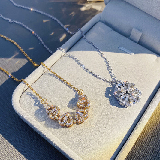Magnetic Folding Heart Chain