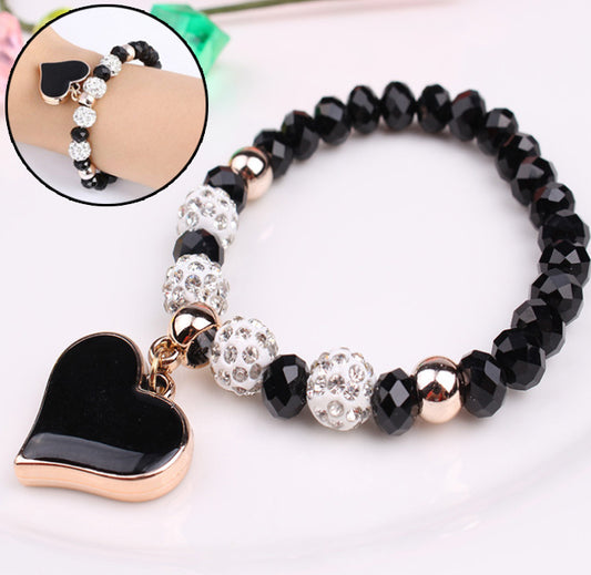Elastic Crystal  Bracelet