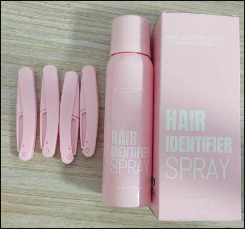 Hair Identifier Spray For Face Shaving