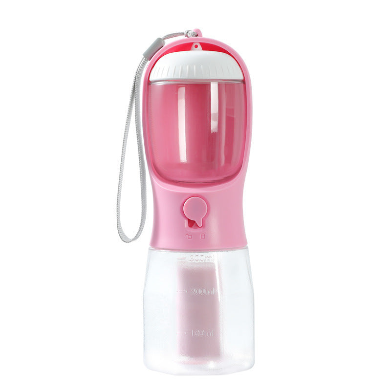 Three-in-one Portable pet bottle